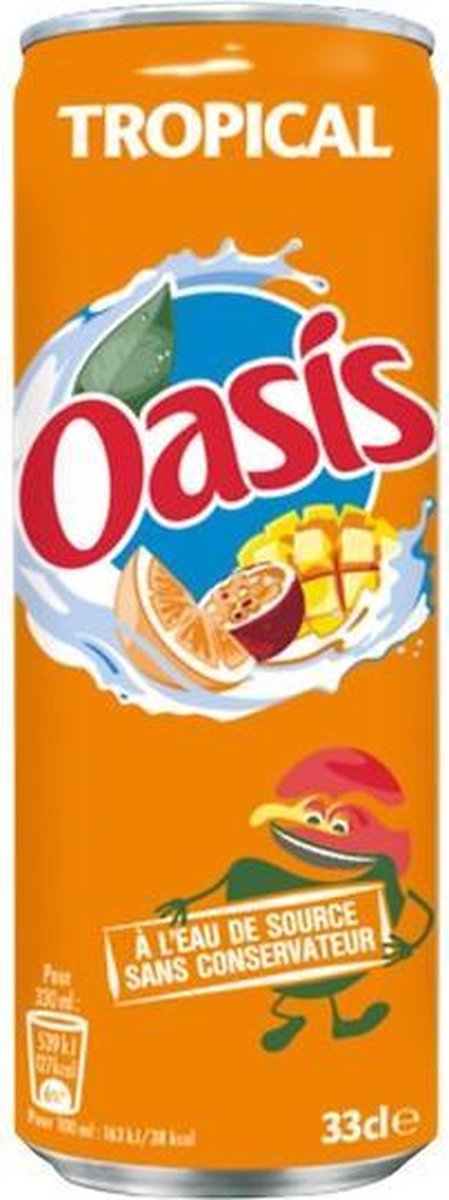 Oasis Tropical Frisdrank Tray - x 33cl | bol.com