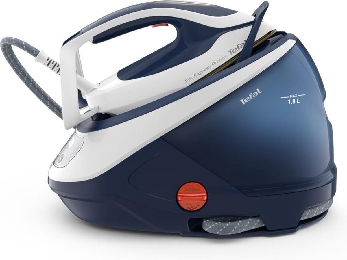 Tefal Pro Express Protect GV9221 – Stoomgenerator - 2600W – 7,6 Bar Stoomdruk – 550 g/min Stoomboost – Durilium AirGlide Strijkzool – 1,8L Afneembaar Waterreservoir – Automatische Uitschakeling – Anti-Kalk Systeem – Krachtig, Efficiënt en Duurzaam — afbeelding 3