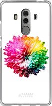 Huawei Mate 10 Pro Hoesje Transparant TPU Case - Rainbow Pompon #ffffff