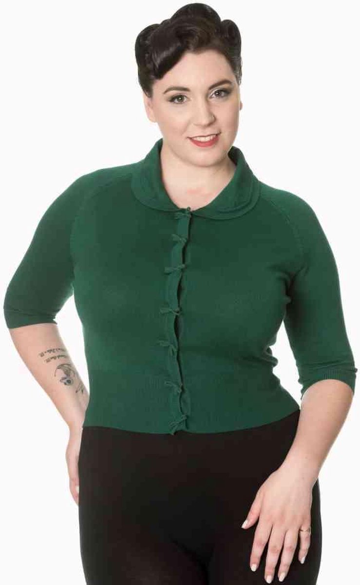 Dancing Days - April Cardigan - M - Groen