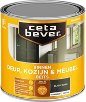 Cetabever deur, kozijn & meubelbeits transparant zijdeglans black wash 0597 - 250 ml.