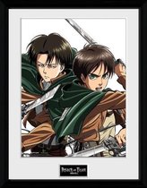 ATTACK ON TITAN - Collector Print 30X40 - Caracters : P.Derive , ML