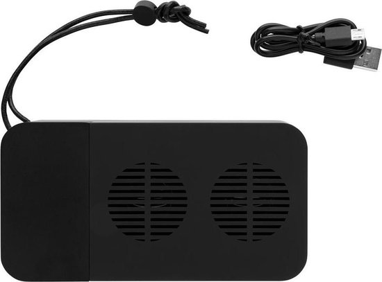 Xd Xclusive Speaker Aria Bluetooth 14 Cm Abs/pu/alu Zwart — afbeelding 2
