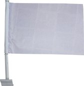 Luxe witte autovlag