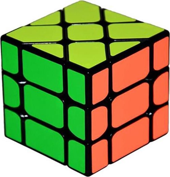Thumbnail van een extra afbeelding van het spel Fisher cube  - QiYi Cube - puzzel kubus 3x3 speelgoed ( 6x6cm)