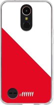 LG K10 (2017) Hoesje Transparant TPU Case - FC Utrecht #ffffff