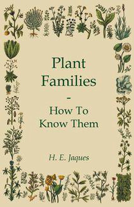 Plant Families - How To Know Them - cover