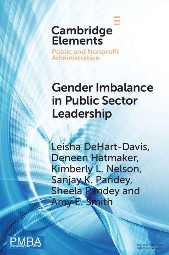 Elements in Public and Nonprofit Administration - Gender Imb ... - cover