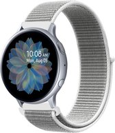 Samsung Galaxy Watch bandje 40mm - Samsung Galaxy Watch Active 2 42mm / 44mm - iMoshion Nylon Smartwatch bandje - Wit