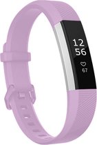 iMoshion Siliconen Smartwatch Bandje voor de Fitbit Alta (HR), Fitbit Alta - Paars