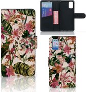 GSM Hoesje Geschikt voor Samsung Galaxy A41 Fotohoesje ontwerpen Flowers