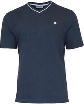 Donnay T-shirt - Sportshirt - V- Hals shirt - Heren - Maat M - Donker blauw