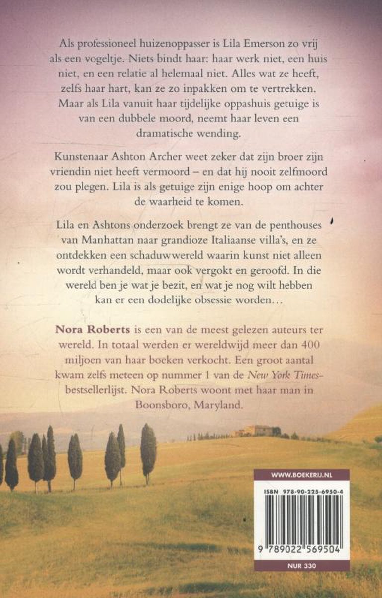 De schilder - back cover