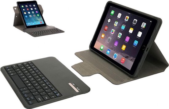 Griffin Turnfolio Keyboard Case - iPad Air 2 Hoesje met Bluetooth  Toetsenbord - Zwart... | bol.com