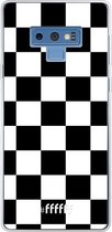Samsung Galaxy Note 9 Hoesje Transparant TPU Case - Checkered Chique #ffffff
