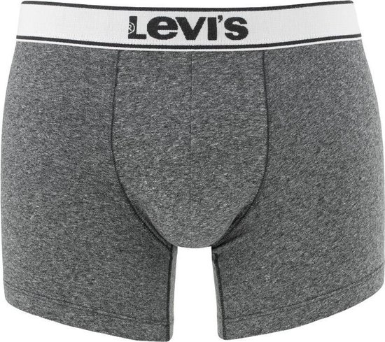 Levi's Boxershorts Vintage Heather Brief Heren 2-Pack Black