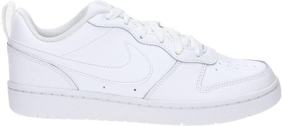 Nike - Court Borough Low (GS) - White Sneakers-36,5