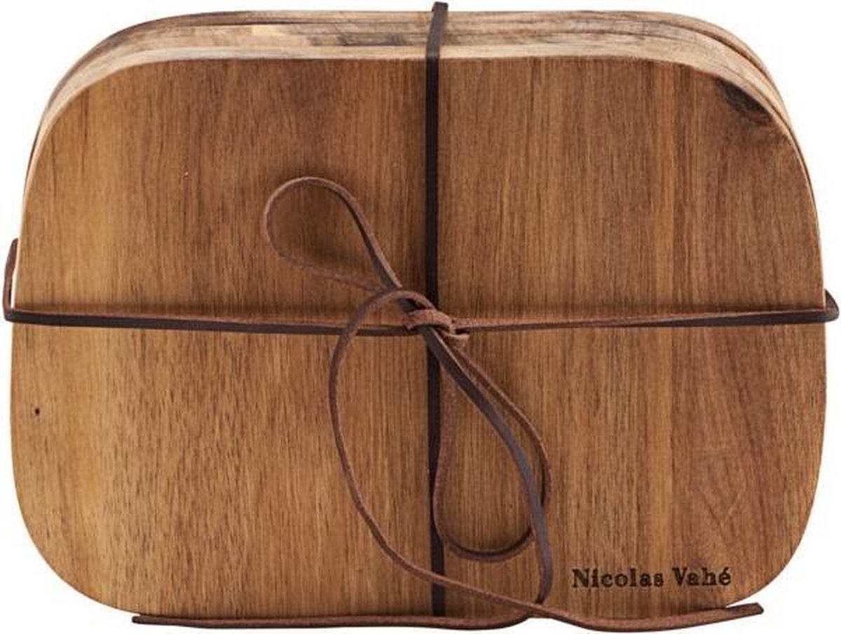 Nicolas Vahe - Snijplank butter 18,5x13cm - 4 stuks