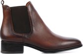 Mace Vrouwen Leren     Chelsea boots / Laarzen / Damesschoenen M1002 - Cognac - Maat 38