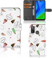 Telefoonhoesje Huawei P Smart 2020 Flip Cover IJsjes