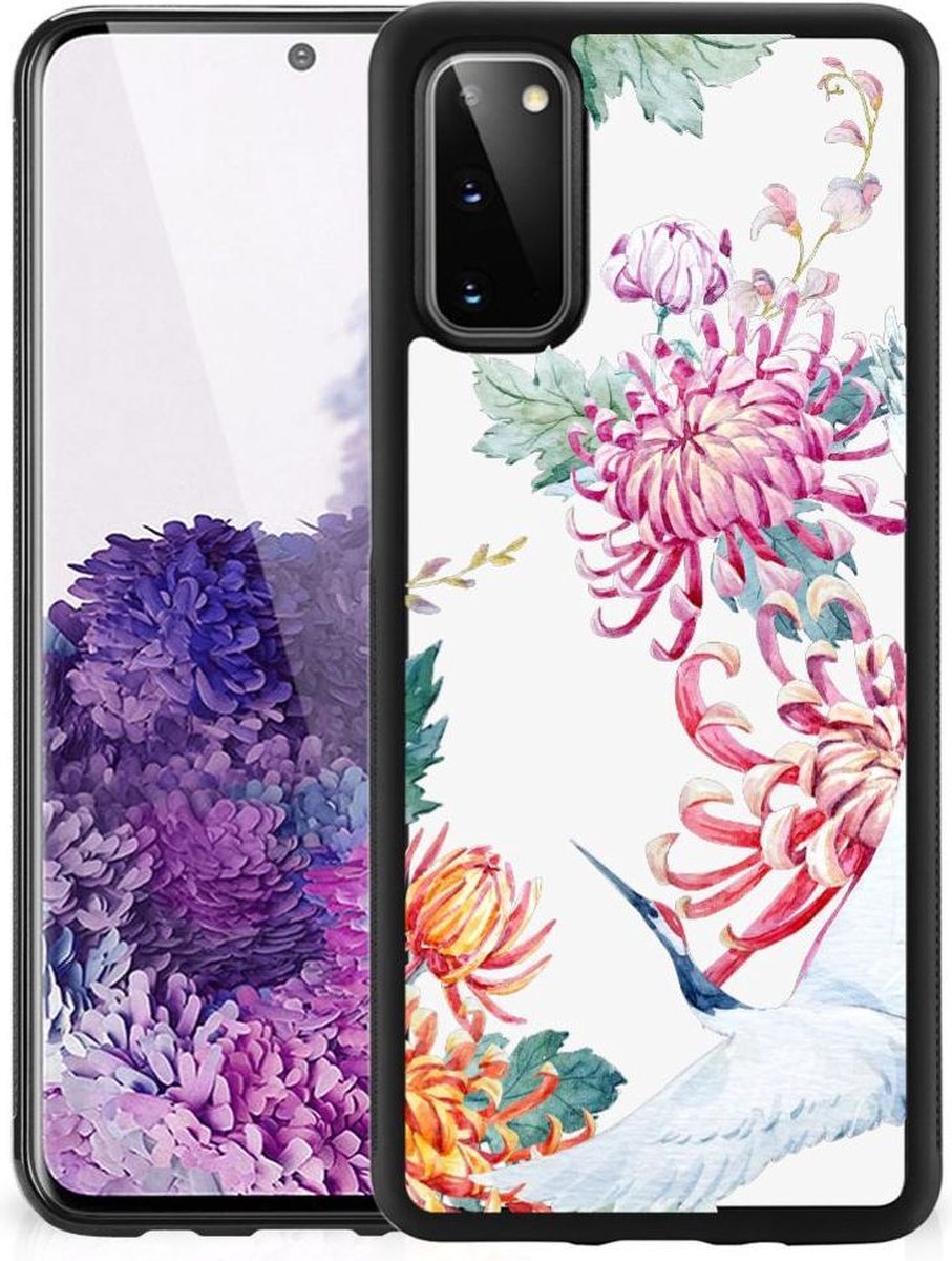 Samsung Galaxy S20 Back Cover Bird Flowers