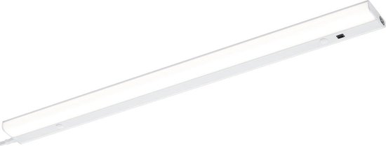 LED Keukenkast Verlichting met Bewegingssensor - Trion Simi - 15.5W - Warm Wit 3000K - Rechthoek - Mat Wit - Aluminium