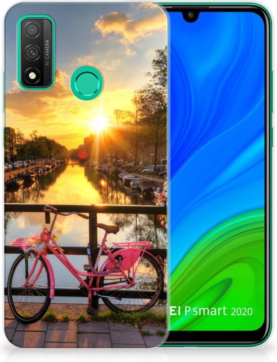 Huawei P Smart 2020 Siliconen Back Cover Amsterdamse Grachten