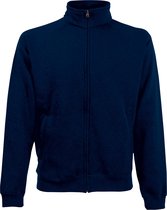 Fruit Of The Loom Heren Sweatshirt Jacket (Donker Marine)