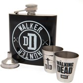 Walking Dead Hip Flask Set "Walker Hunter"