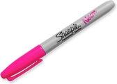 Sharpie permanent marker   -  Neon Roze