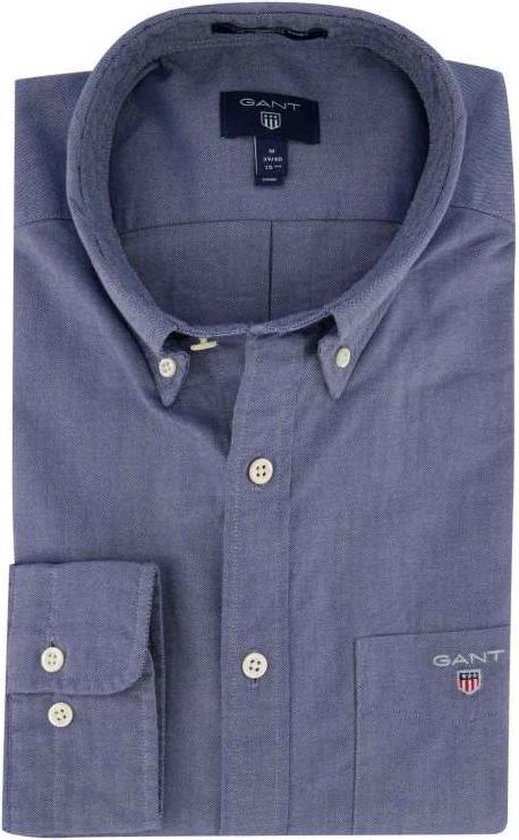 Gant Casual hemd lange mouw Blauw The Oxford Shirt Reg BD 3046000/423