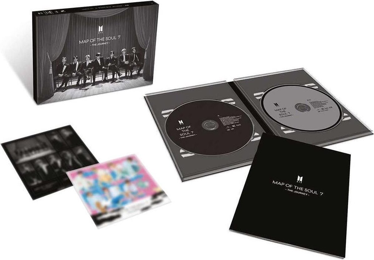 BTS Map Of The Soul The Journey - Limited Edition A - CD + Blu-ray