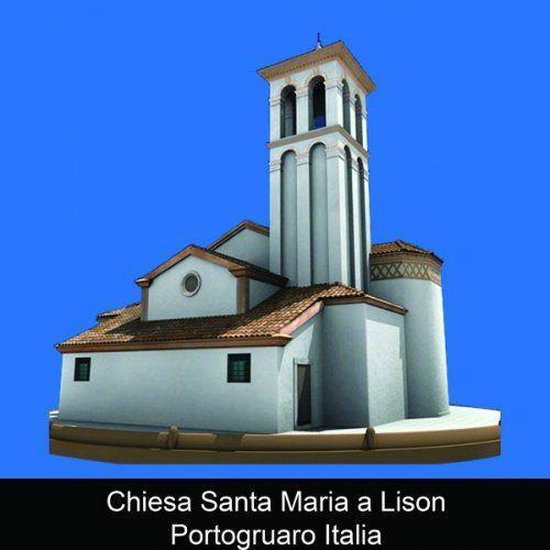 Chiesa Santa Maria a Lison Portogruaro Italia - cover