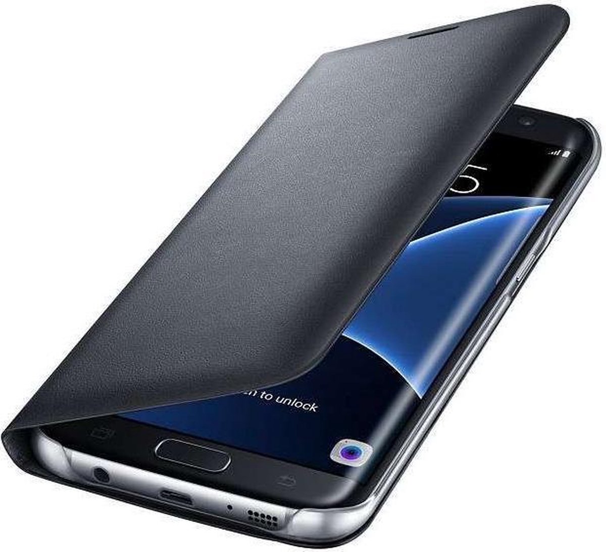 Coque d'origine Samsung | Portefeuille à Rabat Samsung Galaxy S7 Edge |  Noir | bol.com