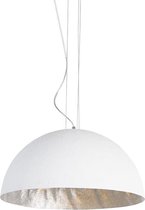 QAZQA magna xingjin - Moderne Hanglamp - 1 lichts - Ø 500 mm - Wit - Woonkamer | Slaapkamer | Keuken
