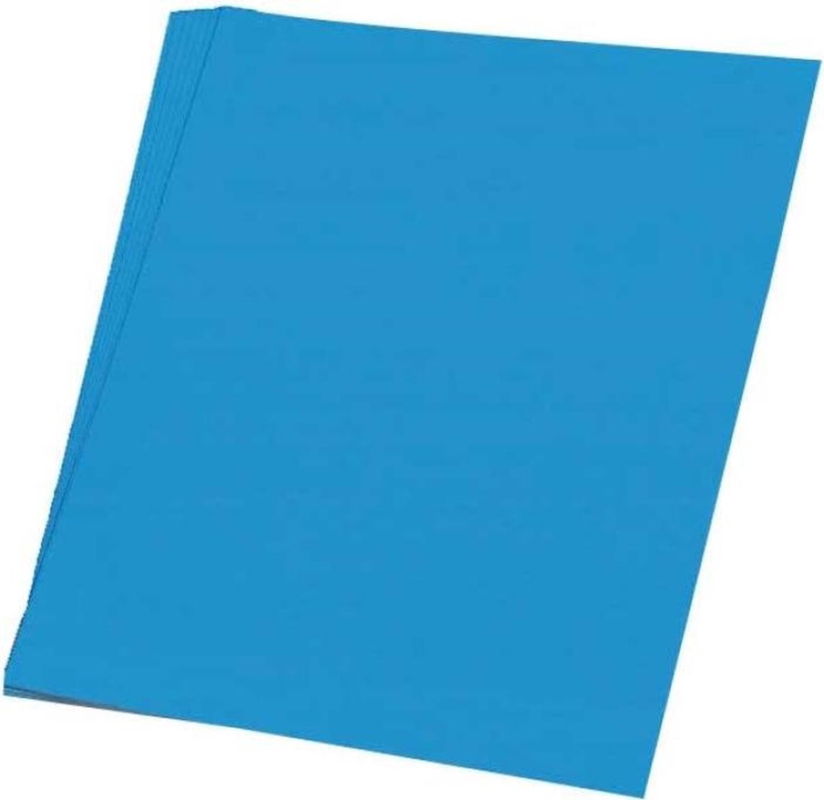 50 vellen blauw A4 hobby papier - Hobbymateriaal - Knutselen met papier - Knutselpapier - Haza