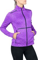 Sjeng Sports Sportjas - Maat XL  - Vrouwen - paars,zwart