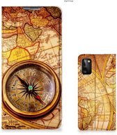 Magnet Case Geschikt voor Samsung Galaxy A41 Smart Cover Hoesje Kompas