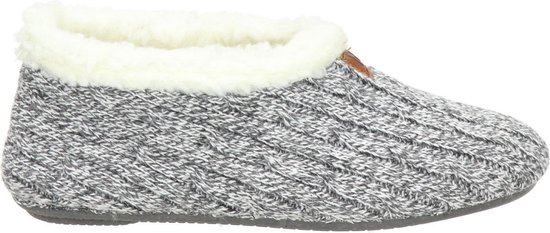Nelson Home dames pantoffel - Licht grijs - Maat 42 | bol.com
