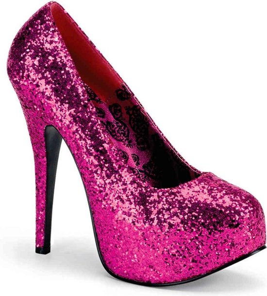 Pleaser Pink Label Hoge hakken Shoes- TEEZE-06GW US Roze