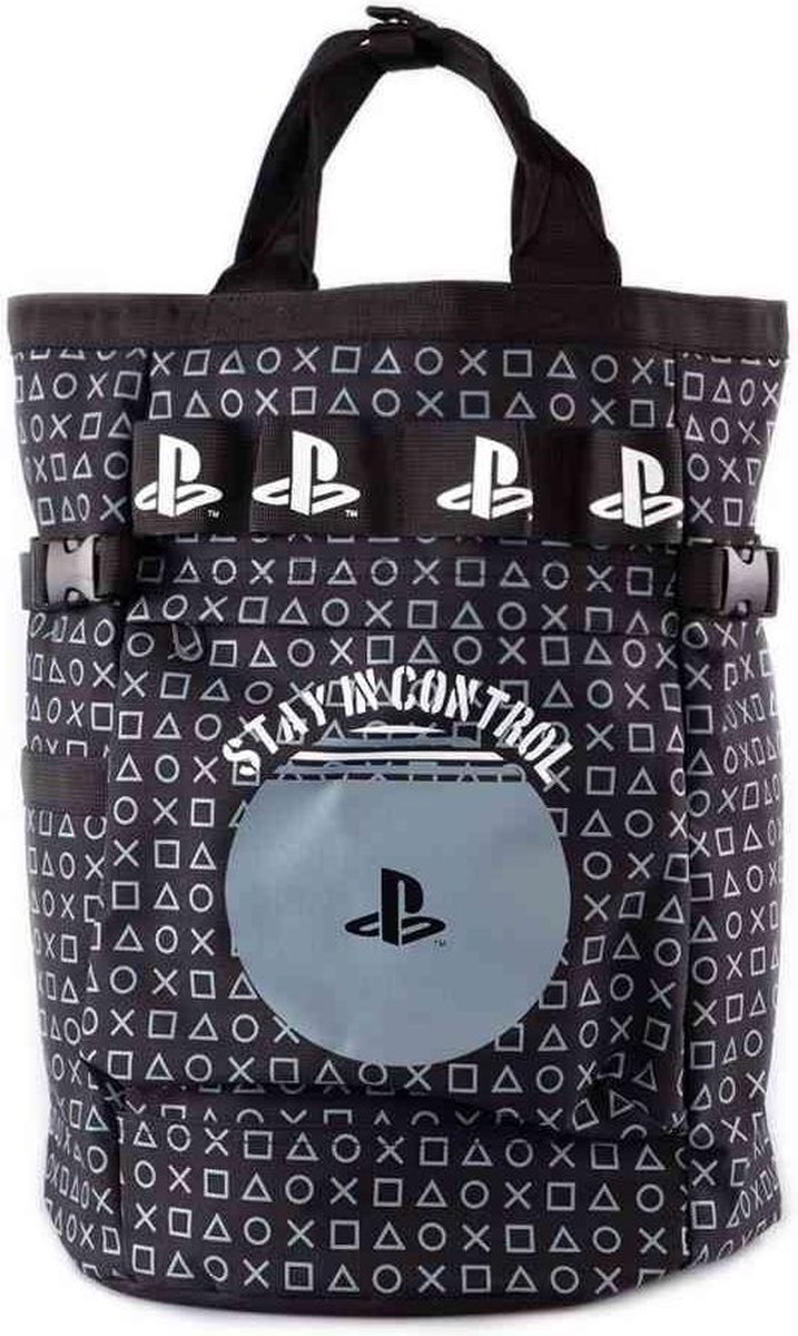 Sony - PlayStation Rugtas Met Icon Print - Heren