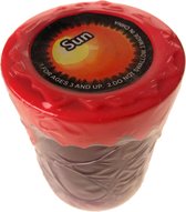 Toys Amsterdam Putty Sun Junior 6 X 8 Cm Gel Rood