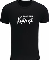 Wat een kutfeest Rustaagh heren t-shirt maat L