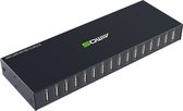 AIMOS AM-UK1604 16 USB-invoerinterfaces + 4 USB-uitvoerinterfaces USB-apparaten Gedeelde switcher, ondersteuningstoets / sneltoetsschakelaar