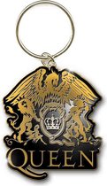 Queen Sleutelhanger Gold Crest Goudkleurig/Zwart