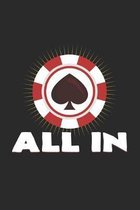 All in: 6x9 Poker - dotgrid - dot grid paper - notebook - notes
