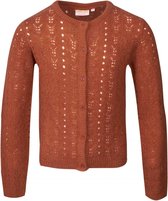 Someone Meisjes truien & vesten Someone vest cognac 128