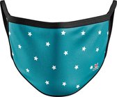 [Merchandise] Maskfy Herbruikbare Mondkapje Blauw Sterren