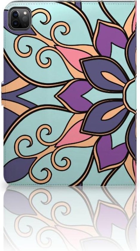 Housse iPad Pro 11 (2020) avec support Purple Bloem