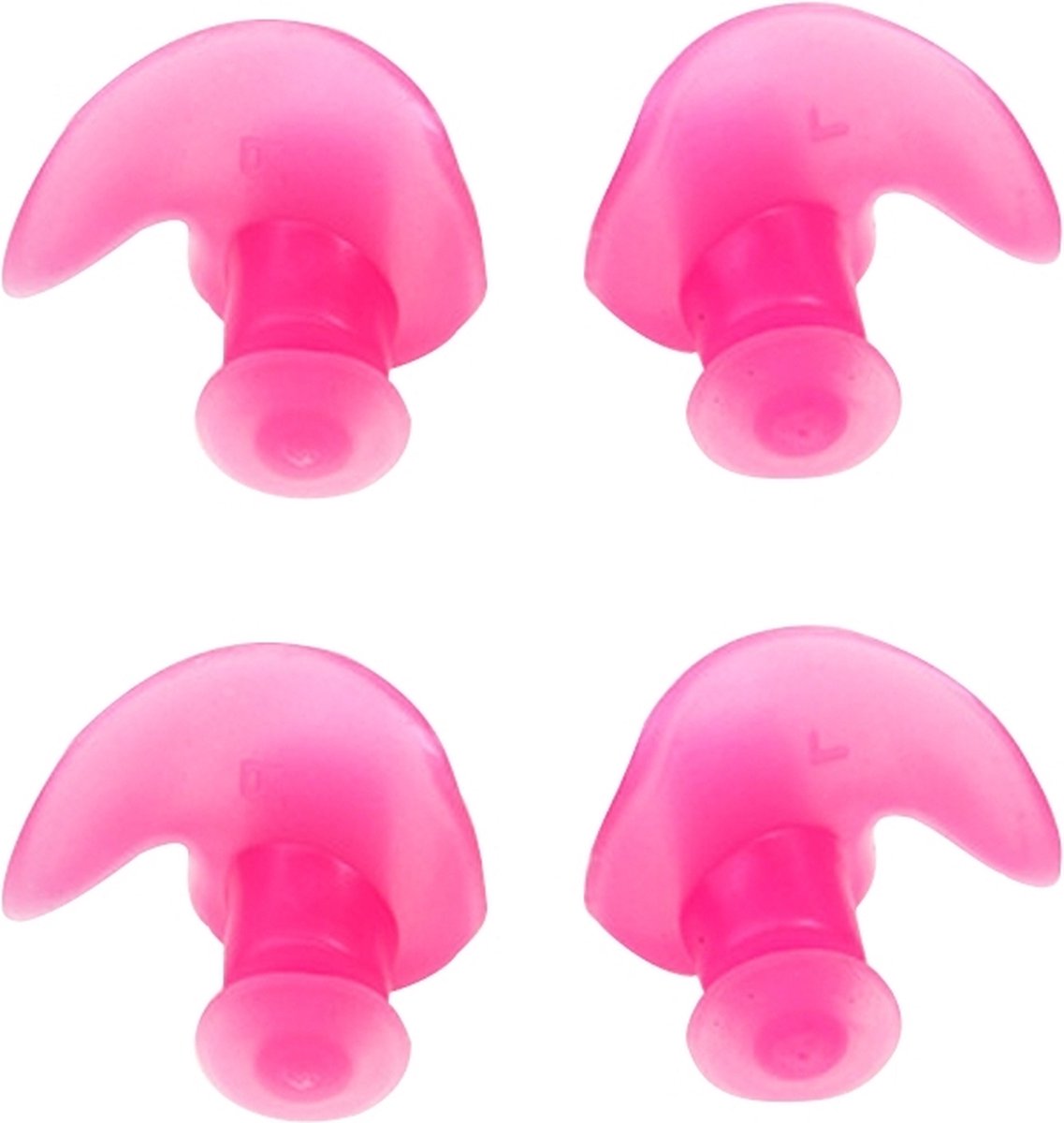 Goedkoopste Let op type!! 2 paar zachte oordopjes milieu siliconen waterdicht stofbestendig oordopjes duiken water sport zwemmen accessoires (roze
